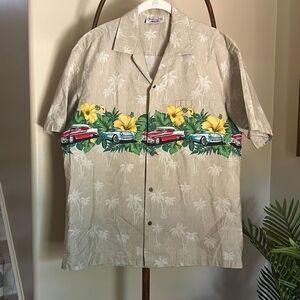Classic Cars Hawaiian  Shirt